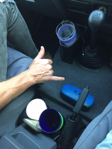 Cup holders in Toyota Landcruiser
